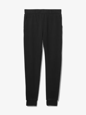 Cotton Terry Joggers in NEGRO | Michael Kors