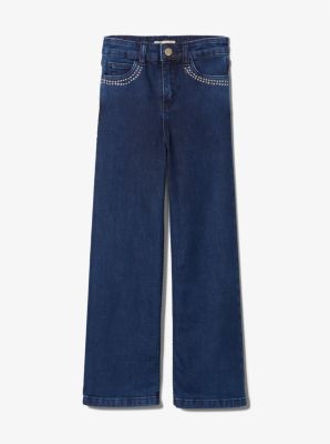 NEW WITH TAG MICHAEL KORS STRETCH WOMENS JEANS SIZE 6 INDIGO STONE