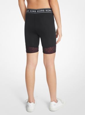 Logo Tape Stretch Jersey Bike Shorts image number 1