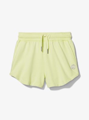 Stretch Cotton Drawstring Shorts image number 2