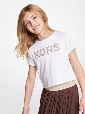 Michael kors studded 2025 t shirt