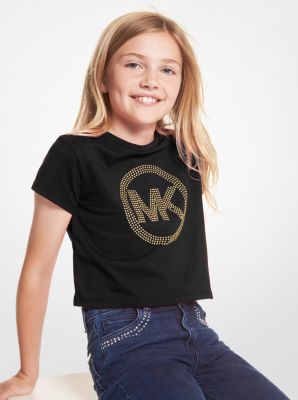 Michael Kors Outlet: top for girls - Black  Michael Kors top R15181 online  at