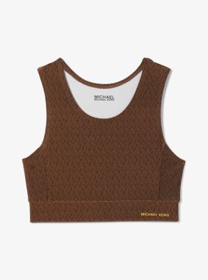 Haut de sport en jersey extensible à logo image number 2