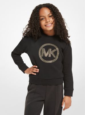 Michael Kors STUDDED-LOGO HOOD 長袖レディース