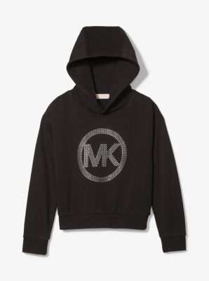 Embellished Logo Cotton Sweatshirt | Michael Kors [US]