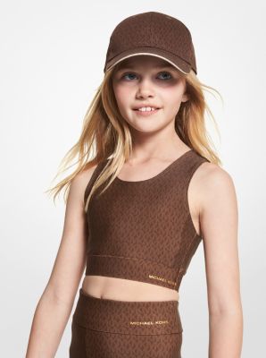 Michael Kors Crop Top With Logo Band XS at FORZIERI