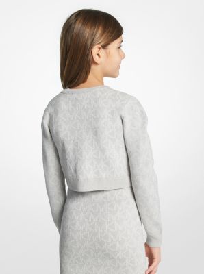 Logo Jacquard Cardigan | Michael Kors