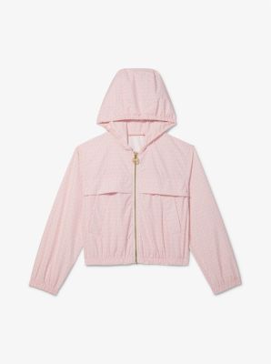 Logo Windbreaker in PALE PINK | Michael Kors