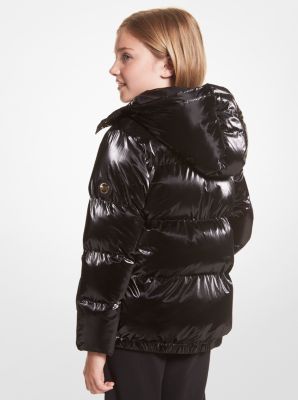 Quilted Ciré Puffer Jacket image number 1