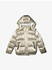 Quilted Ciré Puffer Jacket image number 2