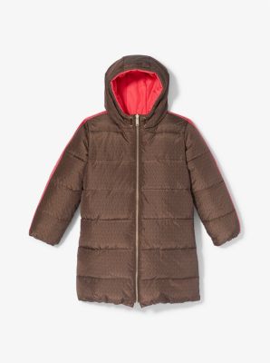 Quilted Signature Logo Reversible Puffer Coat image number 3