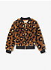 Leopard Print Faux Fur Jacket image number 2
