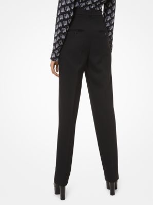 Wool-Gabardine Trousers