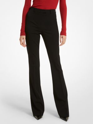 Stretch Wool Gabardine Split-Cuff Trousers image number 0