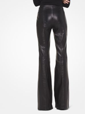 michael kors leather pants