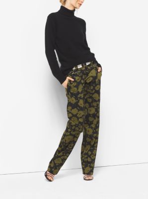 Floraflage Cotton-Sateen Utility Trousers