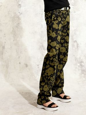Floraflage Cotton-Sateen Utility Trousers