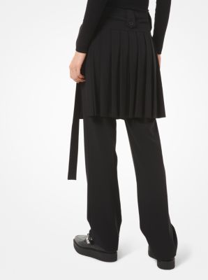 Wool Serge Kilt Trousers