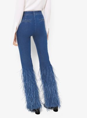 Michael kors embroidered clearance jeans