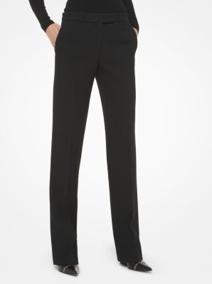 Double Crepe Sablé Straight-Leg Trousers image number 0