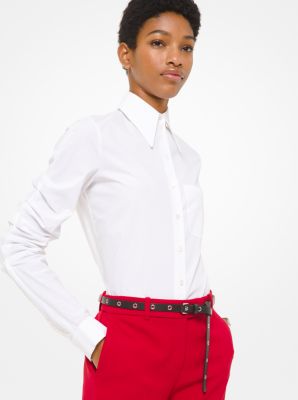 Double Crepe Sablé Straight-Leg Trousers image number 2