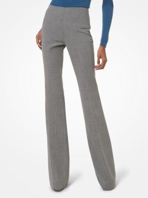 Brooke Stretch Crepe Flared Pants | Michael Kors