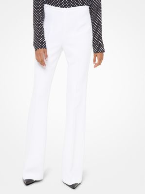 Double Crepe Sablé Flared Pants