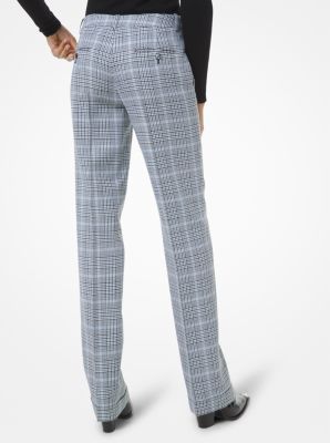 Tonne Glenplaid Wool Cuffed Trousers
