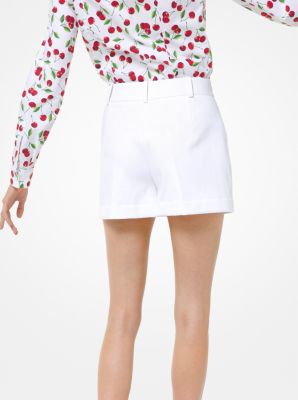 Cotton-Twill Tap Shorts