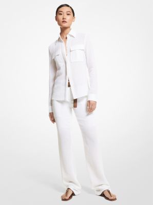 Linen Utility Pants | Michael Kors