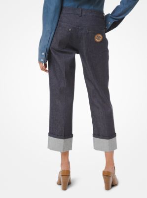 Cuffed Jeans in INDIGO MULTI | Michael Kors
