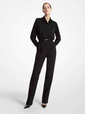 Mika Double Crepe Sable  Tuxedo Trousers image number 0