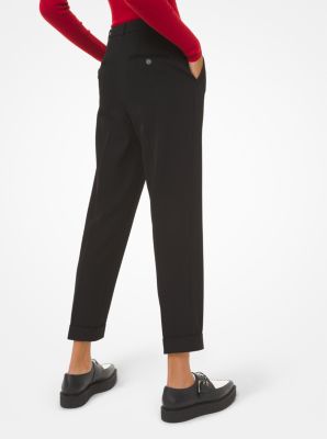 Cuffed pintuck pant, Michael Michael Kors