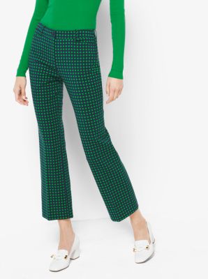 michael kors polka dot pants