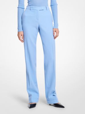 Pantalone Carolyn in gabardine di lana