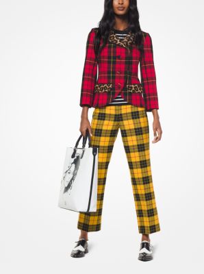 Tartan Wool Trousers