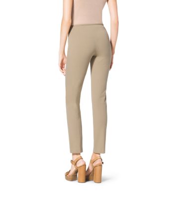 STRETCH COTTON TWILL LEGGINGS