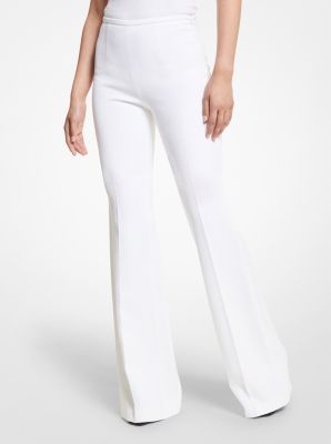 【送料&関税込】Michael Kors Flare Pants Stretch Crepe Flared Pant | Michael Kors [US]