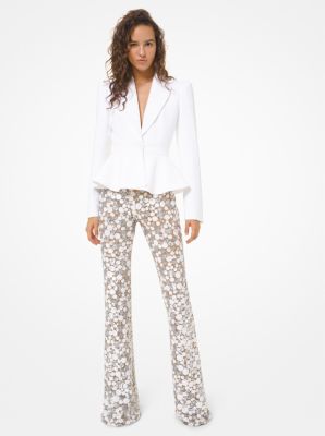 michael kors polka dot pants