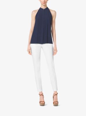 Samantha Stretch-Cotton Skinny Pants