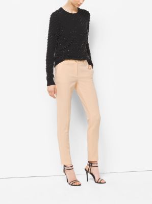 Samantha Wool-Serge Skinny Pants