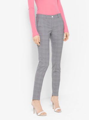 Michael kors plaid best sale pants