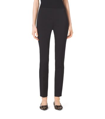 Stretch Wool-Gabardine Pants | Michael Kors