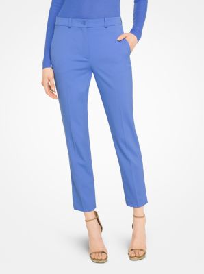 Samantha Stretch Wool-Gabardine Pants