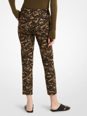 Samantha Camouflage Stretch Cotton 