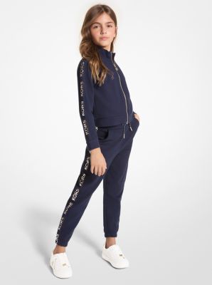 Michael kors logo best sale print cotton terry joggers