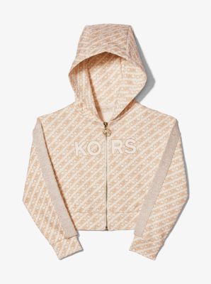 Empire Signature Logo Zip-Up Hoodie | Michael Kors [SK]