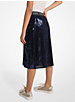 Sequined Pleated Skirt image number 1