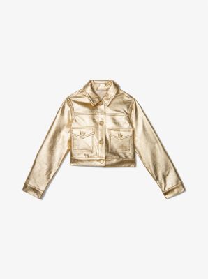 Metallic Moto Jacket image number 2