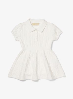 KORS Cotton Terry Blend Polo Dress image number 0